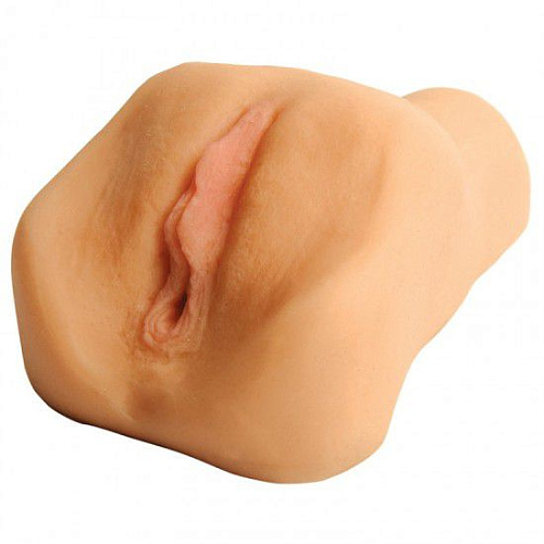 Реалистичная вагина с вибрацией телесного цвета Lovetoy DL-69