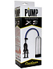 Чёрная вакуумная помпа с ручным насосом Eroticon PUMP X3 30470
