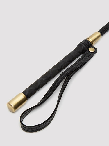 Чёрный стек Fifty Shades of Grey Bound to You Faux Leather Riding Crop FS-80142 (57 см)