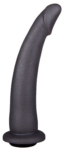 Чёрная насадка на пояс Harness LOVETOY (А-Полимер) PLATINUM BENT 3 137704