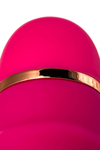 Розовый рельефный вибростимулятор точки G A-toys 761023 (16 см)