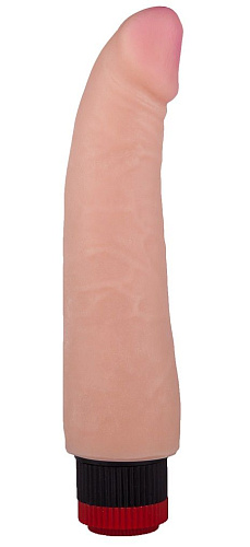 Реалистичный вибратор без мошонки с встроенным контроллером телесного цвета LOVETOY (А-Полимер) 800700 (17,5 см)