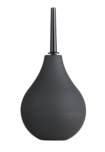 Чёрный большой анальный душ EDC Wholesale Black Anal Douche ET073BLK