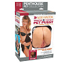 Телесные вагина и анус с вибрацией Topco Sales Alexis Winston Vibrating CyberSkin Pet Pussy Ass 1097017