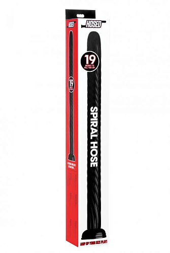 Большой анальный стимулятор-змея XR Brands Hosed 19 Inch Spiral Anal Snake AF505 (50,8 см)