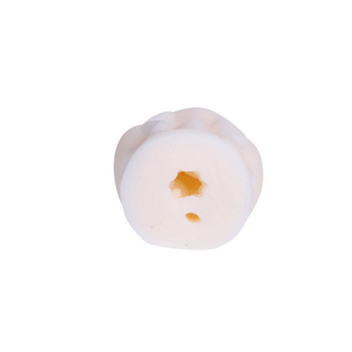 Мастурбатор-вагина телесного цвета с вибрацией и волнами на поверхности Baile BM-009155