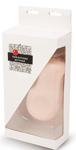 Телесный реалистичный мастурбатор-вагина с розовыми губками Пикантные штучки DP02057