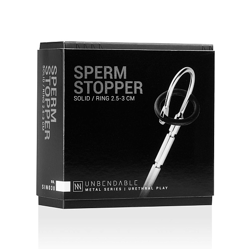 Серебристый уретральный стимулятор EDC Wholesale Sinner Prince SIN030