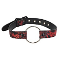 Металлический кляп на регулируемом ремешке Dream Toys O-RING MOUTH GAG 21640