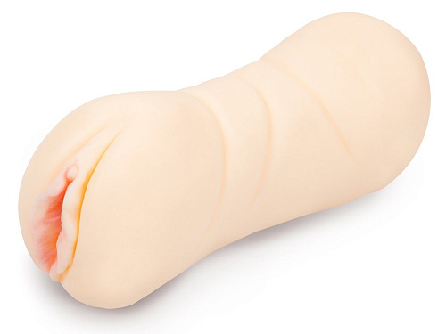 Двусторонний мастурбатор — «вагина и ротик» в телесном цвете Brazzers BTS127