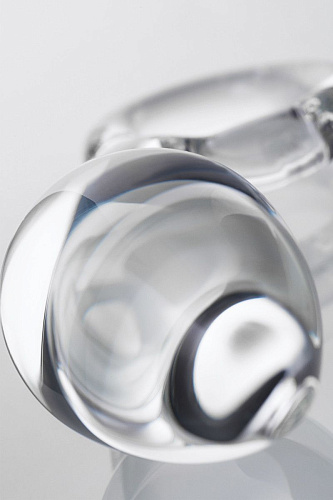 Прозрачная анальная втулка из стекла Sexus 912157 (10,5 см)