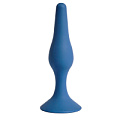 Синяя анальная пробка Le Frivole Gravity L 05522L (12,5 см)