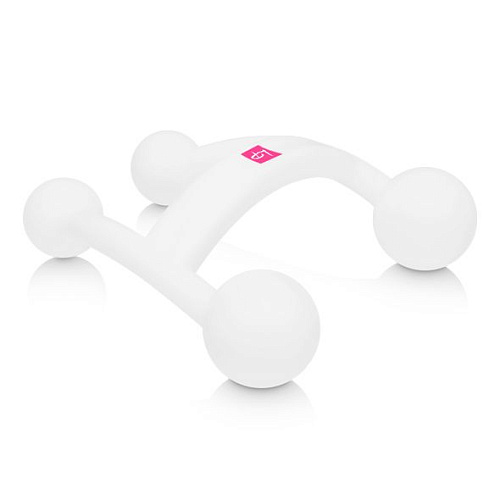 Массажёр белого цвета LoversPremium Body Plessure Massager E22052