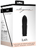 Чёрная вибропуля Shots Media BV Turbo Rechargeable Bullet Lush ELE011BLK (9,8 см)
