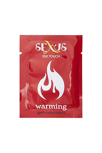 Набор из 50 пробников гель-смазки на водной основе Silk Touch Warming по 6 мл. каждый Sexus 817061