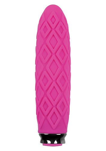 Перезаряжаемый розовый вибромассажёр NS Novelties Luxe Compact Vibe Princess NSN-0207-14 (10,8 см)