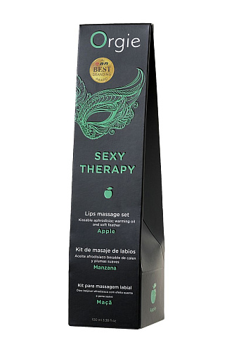 Массажное масло со вкусом яблока ORGIE Lips Massage 21319 (100 мл)