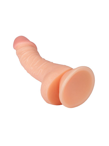 Телесный фаллоимитатор на присоске Lola toys Soulful 6006-01lola (19 см)