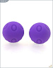 Металлические шарики с фиолетовым силиконовым покрытием Maia Wicked 18-09-L2
