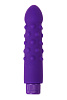 Фиолетовый вибратор с шишечками A-toys 761026 (17 см)