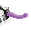 Фиолетовая вибронасадка для страпона Pipedream Fetish Fantasy Elite PD4510-12 (17,8 см)