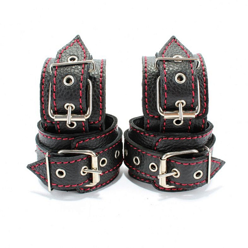 Чёрный бондажный набор с шипами БДСМ арсенал 53022ars