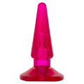 Розовая конусообразная анальная втулка ToyFa 881303-3 (9,5 см)