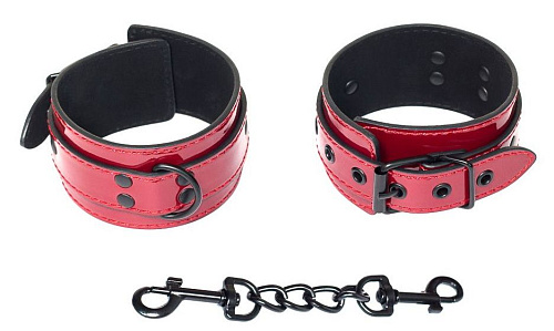 Красно-чёрные поножи Lola toys Starfire 1105-01lola