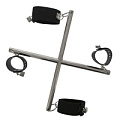 Крестоообразная распорка с манжетами для рук и ног HOG TIE CROSS BAR Dream Toys 21537