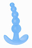 Голубая анальная пробка Lola toys Bubbles Anal Plug 5001-02lola (11,5 см)
