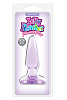 Фиолетовая анальная мини-пробка NS Novelties Jelly Rancher Pleasure Plug Mini NSN-0450-15 (8,1 см)