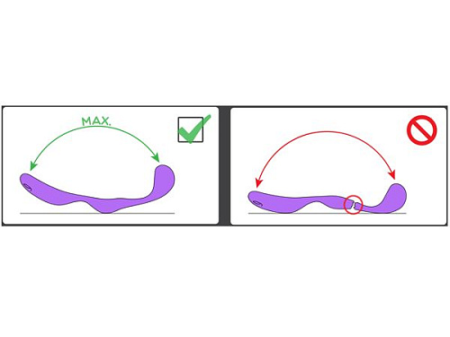 Розовый вибромассажёр с гибким клиторальным отростком Adrien Lastic G-wave 10891 (18 см)