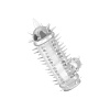 Прозрачная насадка с шипами и клиторальной шишечкой Tonga CLIT-BANGER SLEEVE IN CLEAR 170034