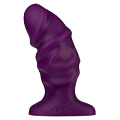 Фиолетовый анальный стимулятор Doc Johnson The Raging Plug 0102-53-BX (11 см)