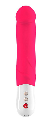 Ярко-розовый вибратор Fun Factory Big Boss 1121036 (23,5 см)