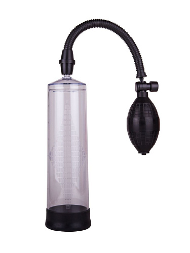 Прозрачная вакуумная помпа с грушей Сумерки богов 800-05 BX DD