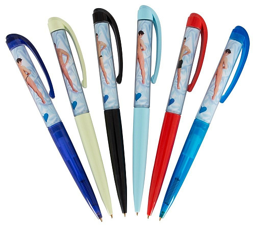 Ручка разноцветная Orion «Стриптизер» 0775355