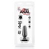 Чёрный плаг из силикона Erotic Fantasy BEGINNER 3 HT-B1-BLK (7,5 см)