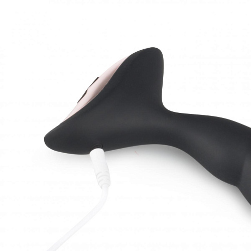 Чёрный вибростимулятор простаты EDC Pick Me ET688BLK (12,5 см)