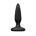 Чёрная конусовидная анальная пробка NS Novelties Plug № 4 NSN-0934-03 (8,4 см)