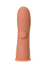Насадка на фаллос телесного цвета с имитацией пирсинга KOKOS Extreme Sleeve 001 ES.001-M (14,7 см)