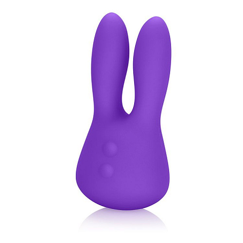 Фиолетовый виброзайчик California Exotic Novelties Mini Marvels Silicone Marvelous Bunny SE-4409-30-3