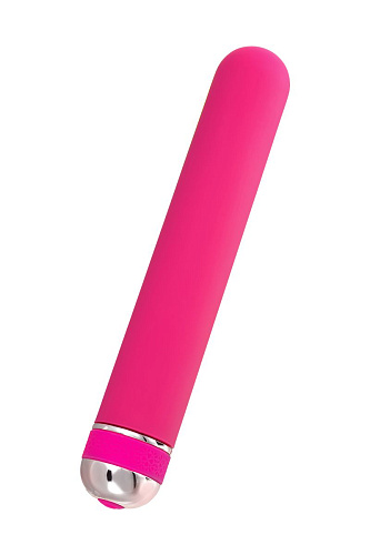 Розовый нереалистичный вибратор A-toys Mastick 761055 (18 см)