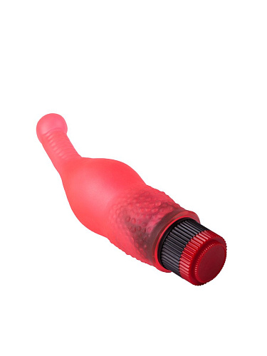 Гелевый розовый массажёр простаты LOVETOY (А-Полимер) 222200 (18,8 см)