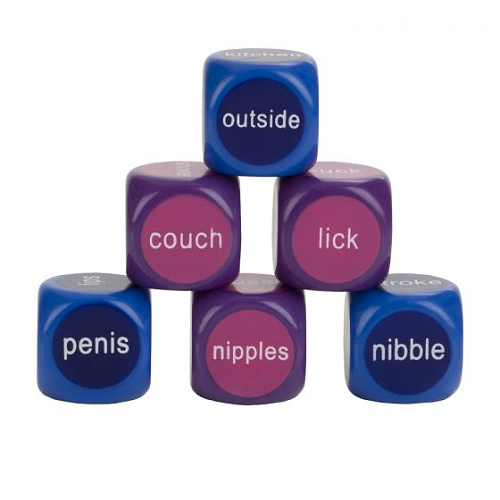 Набор игровых кубиков California Exotic Novelties Hot Spicy Party Dice SE-2434-00-2