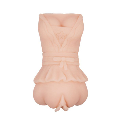 Мастурбатор-вагина телесного цвета с вибрацией Baile Crazy Bull Super Smooth BM-009198ZK