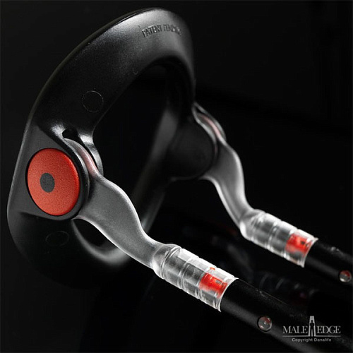 Устройство для увеличения пениса чёрного цвета Male Edge Pro 202