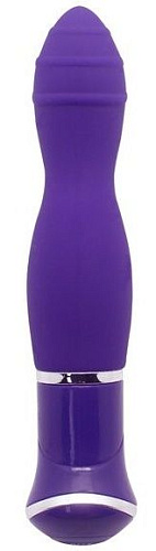 Фиолетовый вибратор Howells ECSTASY Rippled Vibe 173802pur (19,5 см)