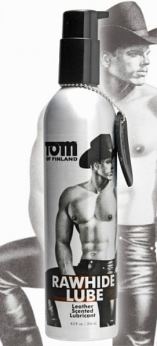 Лубрикант для анального секса с запахом кожи XR Brands Tom of Finland Rawhide Leather Scented TF4271