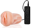 Мастурбатор-вагина телесного цвета с вибрацией Dream Toys REALSTUFF VIBRATING MASTURBATOR PUSSY 21208